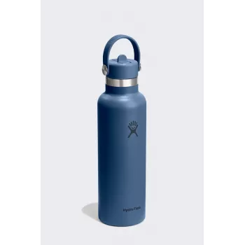 Hydro Flask 21 Oz Standard Flex Straw Cap juomapullo - Harbor Blue