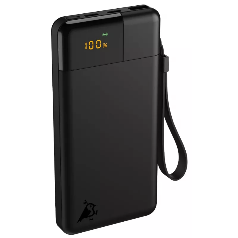 Aqiila Powerbird B10 varavirtalähde 20W musta 10000 mAh AQPBPBIB10BBK942