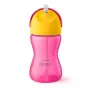Philips Avent pillimuki joustavalla pillillä, 300 ml, 12 kk+, vaaleanpunainen