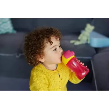 Philips Avent pillimuki joustavalla pillillä, 300 ml, 12 kk+, vaaleanpunainen