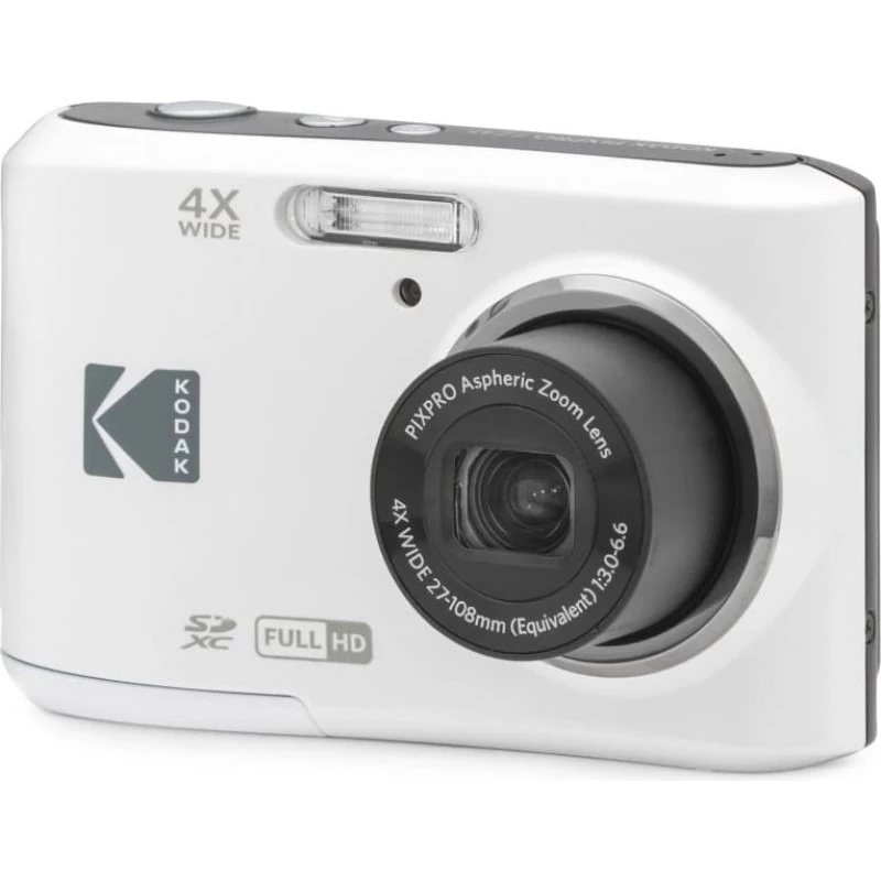 Kodak PIXPRO FZ45 valkoinen digikamera