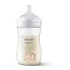 Philips Avent Natural Response kirahvi-tuttipullo 260 ml, keskikokoinen tutti, 1 kk+