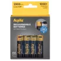 AQIILA USB-C ladattavat AA litium-ioni-akut, 1,2V, 4 kpl:n pakkaus (AQ200AA367C4)