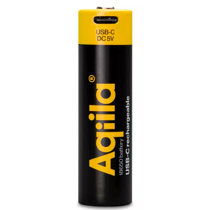 AQIILA AQ18018650398C1 USB-C ladattava NiMH-akku, 1,2 V, 1 kpl