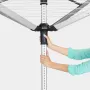 Brabantia Lift-O-Matic 50 m pyykkikupu, metallic grey