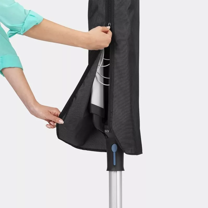 Brabantia Lift-O-Matic 50 m pyykkikupu, metallic grey