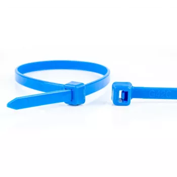 WKK sininen nippuside 100 x 2,5 mm, 100 kpl, polyamidi 6.6 11032671