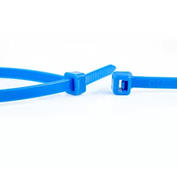 WKK sininen nippuside 100 x 2,5 mm, 100 kpl, polyamidi 6.6 11032671