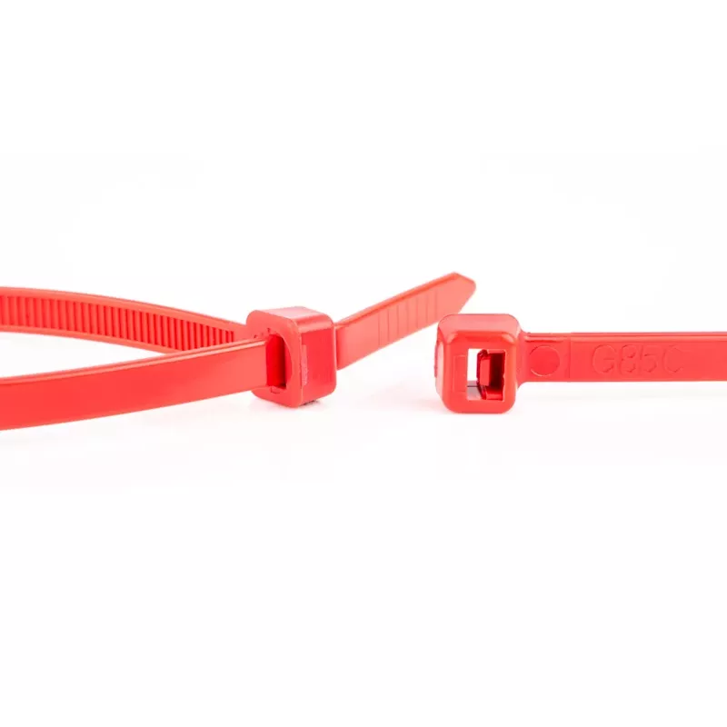 WKK punainen nylon-nippuside 300 x 3,6 mm, 100 kpl pakkaus 110194271