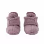 Lodger Slipper Teddy baby tossut, rose, 6-12 kuukautta, liukumaton pohja, fleece