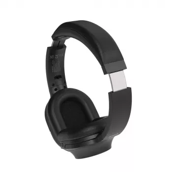 AIWA HST-220BT On-Ear langattomat Bluetooth-kuulokkeet, musta
