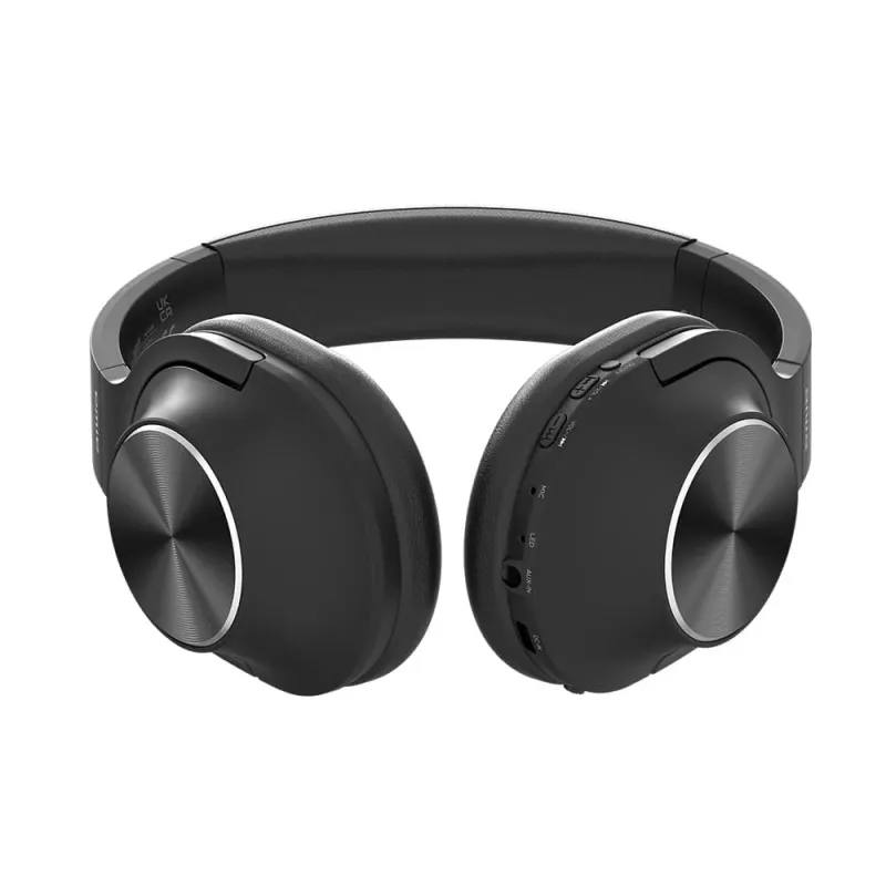 AIWA HST-220BT On-Ear langattomat Bluetooth-kuulokkeet, musta