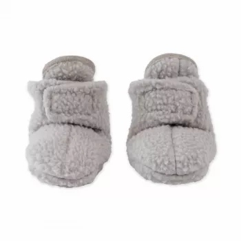 Lodger Slipper Teddy baby tossut, Storm, 6-12 kuukautta, liukumaton
