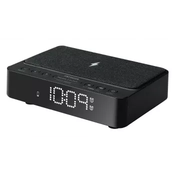 AIWA CR-30/BK digitaalinen herätyskello LED-näytöllä, FM/PLL-radio, musta