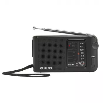 AIWA RS-44 taskuradio AM/FM, musta