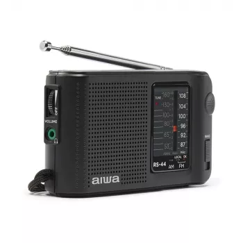 AIWA RS-44 taskuradio AM/FM, musta