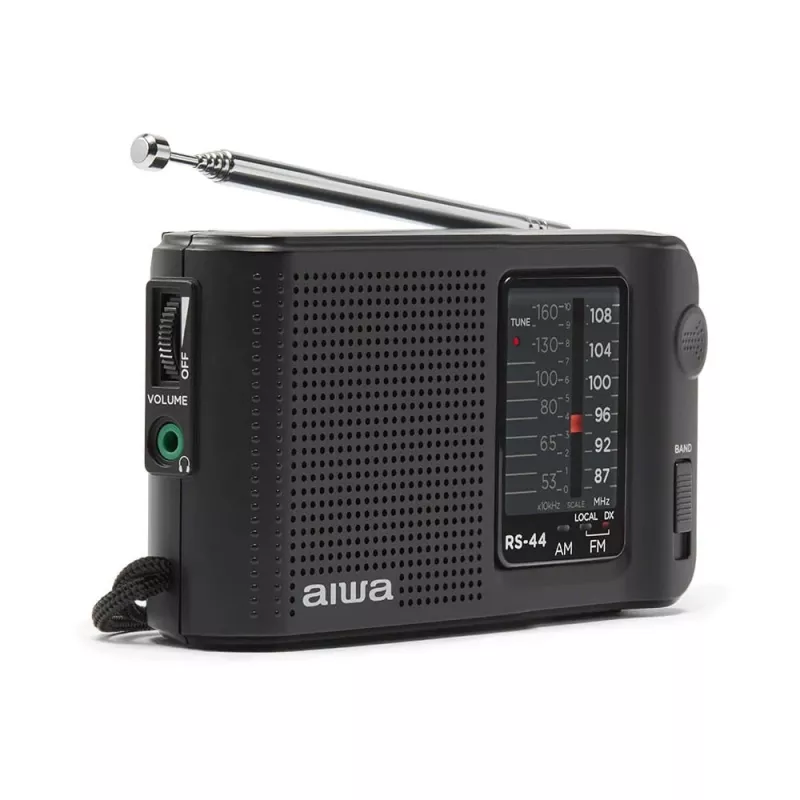 AIWA RS-44 taskuradio AM/FM, musta