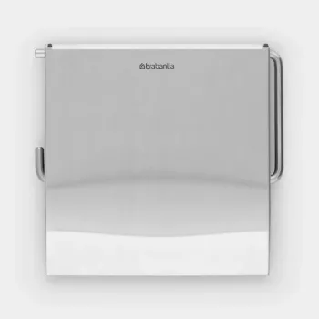 Brabantia 385322 seinälle asennettava wc-paperiteline, mattateräs