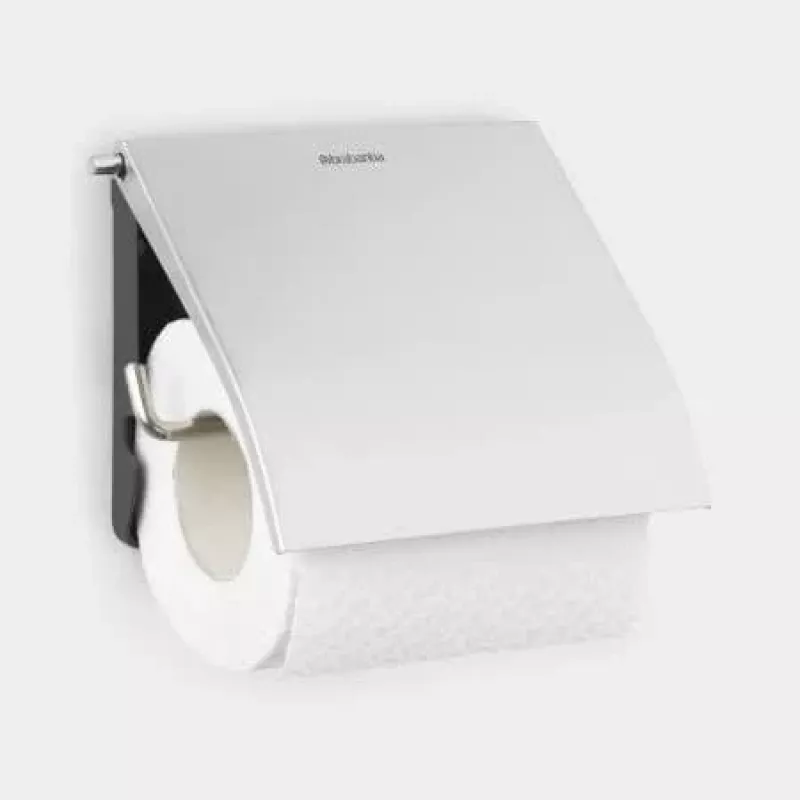 Brabantia 385322 seinälle asennettava wc-paperiteline, mattateräs