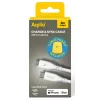 AQIILA 4SI843 USB-C Lightning lataus- ja synkronointikaapeli 2m 60W PD AQCBPBIC4SI843
