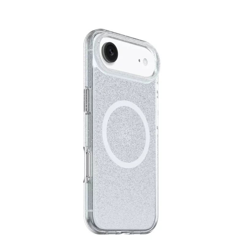 OtterBox React Series kotelo Apple iPhone 15 Pro Max - Stardust (läpinäkyvä glitter), MagSafe-yhteensopiva 77-99279