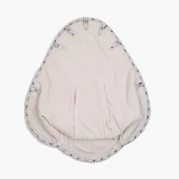 Lodger Bunker Folklore Fleece ympärivuotinen makuupussi, beige