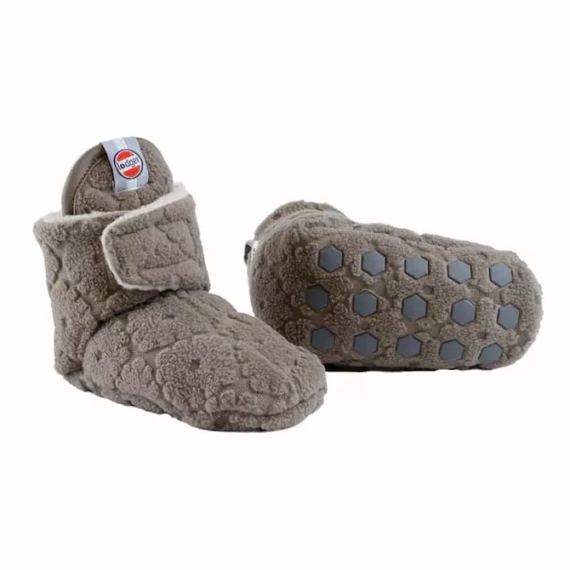 Lodger Slipper Folklore Fleece lasten tohvelit, Buffalo Plaid, 12-18 kuukautta