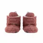Lodger Slipper Folklore Fleece lasten kengät, 12-18 kuukautta, Rosewood