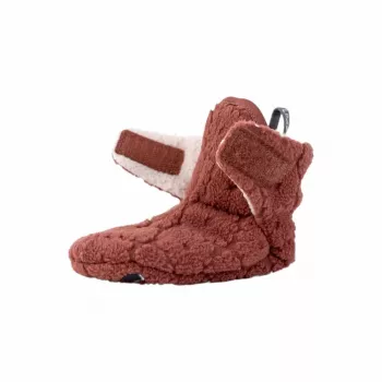 Lodger Slipper Folklore Fleece lasten kengät, 12-18 kuukautta, Rosewood