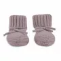 Lodger Slipper Merino Wool lasten kengät, Rosé, 6-12 kuukautta