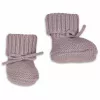 Lodger Slipper Merino Wool lasten kengät, Rosé, 6-12 kuukautta