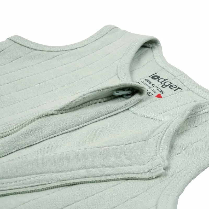 Lodger Hopper Solid vauvan makuupussi hihaton, minttu, 50/62 cm, 0.5 TOG, puuvilla