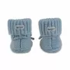 Lodger Slipper Merino Wool lasten kengät, Blue Fogg, 6-12 kuukautta