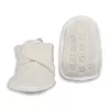 Lodger Slipper Teddy vauvan tossut, Cloud Dancer, 12-18 kuukautta