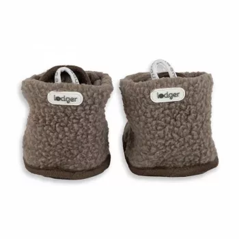 Lodger Slipper Teddy vauvan tossut, Buffalo, 12-18 kuukautta