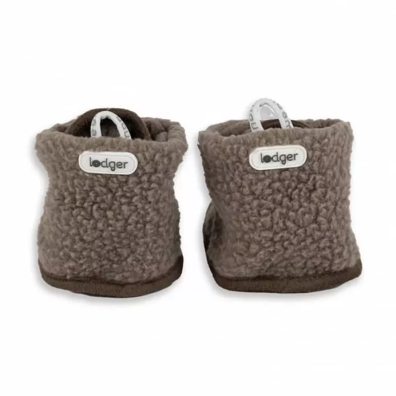 Lodger Slipper Teddy vauvan tossut, Buffalo, 12-18 kuukautta