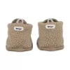 Lodger Teddy vauvan tohvelit, beige, 6-12 kuukautta