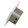 DSIT DC-Wall-In-STP6-I upotettava Cat. 6 suojattu kaksois-RJ45-rasia, norsunluu