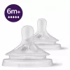 Philips Avent Natural Response silikonitutti, erittäin nopea maitovirta, 6 kk+, 2 kpl pakkaus
