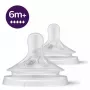 Philips Avent Natural Response silikonitutti, erittäin nopea maitovirta, 6 kk+, 2 kpl pakkaus