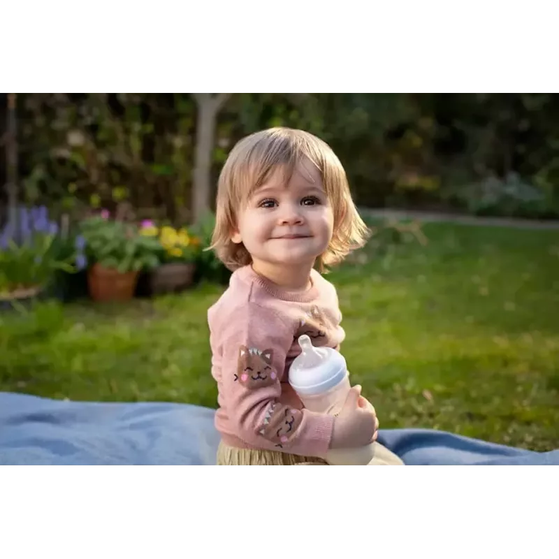 Philips Avent Natural Response tuttipullo 330 ml, nopean virtauksen tutti, 3 kk+