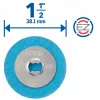 Dremel 2615S411DM hiomalaikat, 38,1 mm, karkeus 180, 3 kpl pakkaus