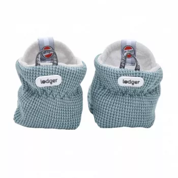 Lodger Slipper Ciumbelle puuvillaiset vauvakengät, 3-6 kuukautta, Ocean