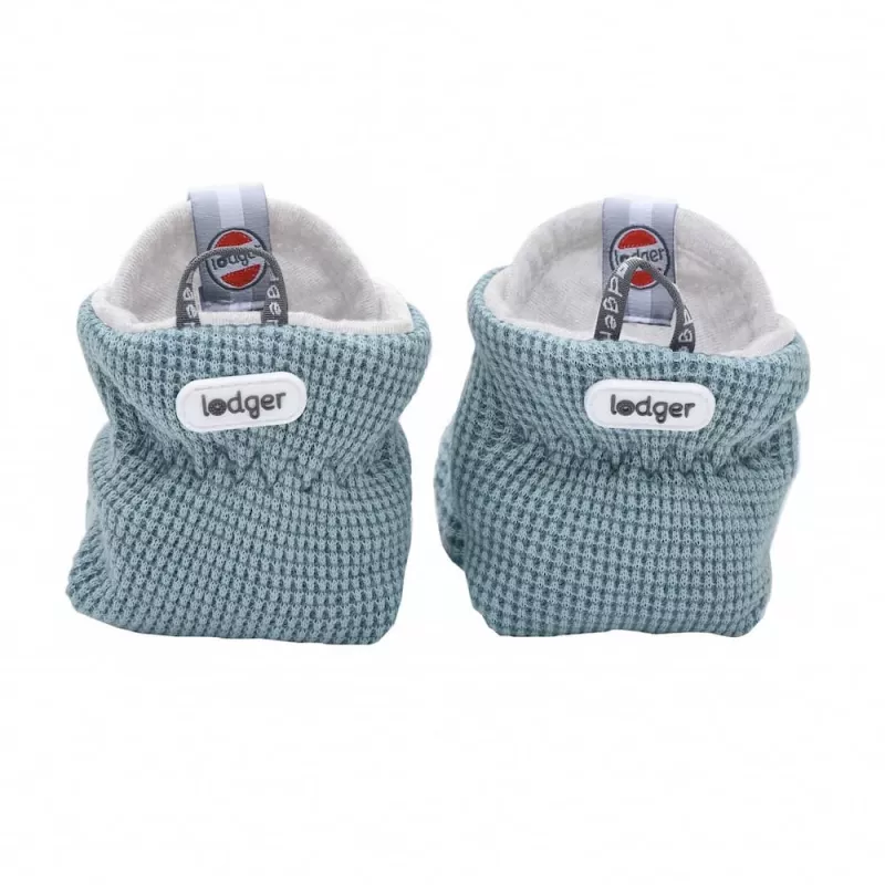 Lodger Slipper Ciumbelle puuvillaiset vauvakengät, 3-6 kuukautta, Ocean