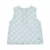 Lodger Tank Topper Tribe Muslin vauvan aluspaita, Ice Flow, 68 cm