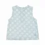 Lodger Tank Topper Tribe Muslin vauvan aluspaita, Ice Flow, 68 cm