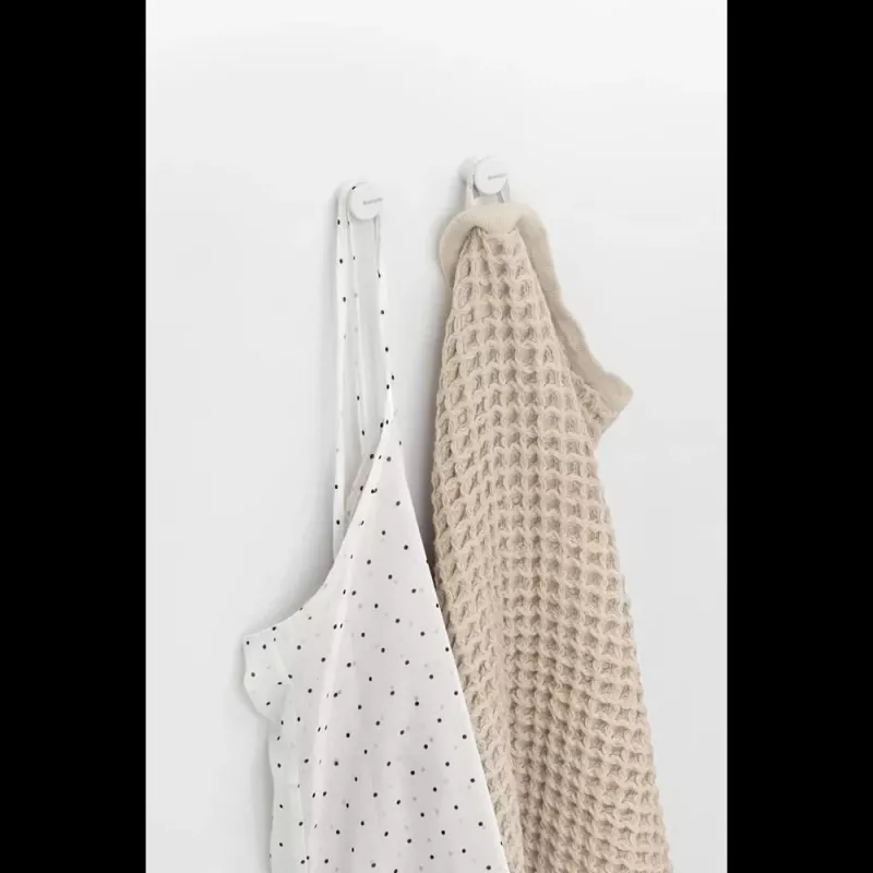 Brabantia MindSet pyyhekoukku, 2 kpl:n pakkaus, Mineral Fresh White