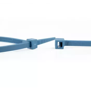 WKK 15084671 metallinilmaisin nippuside 150 x 3,6 mm sininen 100 kpl:n pakkaus