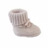 Lodger Slipper Folklore merinovillaiset vauvan kengät, Birke, 0-6 kuukautta