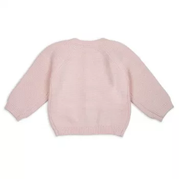 Lodger Topper neulottu merino-vauvantakki, vaaleanruskea, koko 62